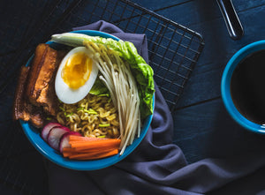 QUICK AND EASY WAY TO POACH RAMEN EGG